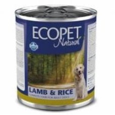 Корм влажный для всех пород Farmina ECOPET NATURAL LAMB & RICE с ягненком 300 г