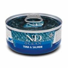 Консерва для котов Farmina N&D Ocean TUNA AND SALMON 70 г