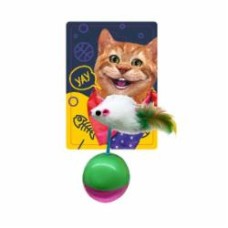 Игрушка для котов DGT-PETS Мышка-неваляшка FG230613002N