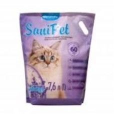 Наполнитель для кошачьего туалета Природа Sani Pet силикагелевая лаванда 7,6 л 3,2 кг