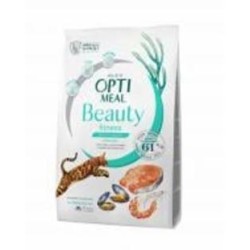 Корм сухой для стерилизованных котов Optimeal Беззерновой на основе морепродуктов 1,5 кг