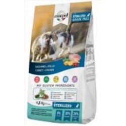 Корм сухой для стерилизованных котов Marpet Индюк с курицей 1,5 кг