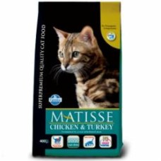 Корм сухой для котов Farmina Matisse Chicken & Turkey с курицей и индейкой 400 г