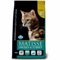 Корм сухой для котов Farmina Matisse Chicken & Turkey с курицей и индейкой 400 г