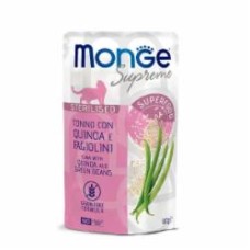 Корм влажный для котов Monge Sterilised тунец с киноа и стручковой фасолью 80 г