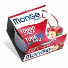 Корм влажный для котов Monge Adult тунец с яблоком 80 г