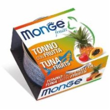 Корм влажный для котов Monge Adult тунец с фруктами 80 г