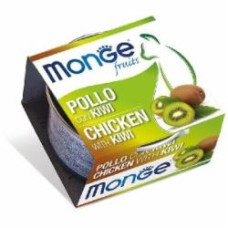 Корм влажный для котов Monge Adult курица с киви 80 г