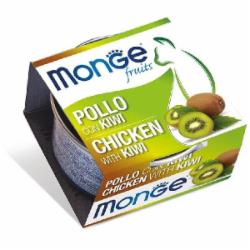 Корм влажный для котов Monge Adult курица с киви 80 г