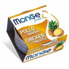 Корм влажный для котов Monge Adult курица с ананасом 80 г