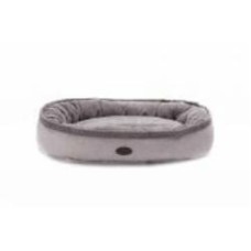 Лежак Harley and Cho Donut L Gray Soft Touch 95х70 см 3102862
