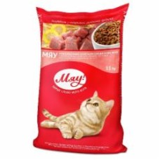 Корм сухой Мяу для взрослых кошек с телятиной 11 кг