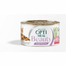 Корм влажный Optimeal Beauty Harmony с тунцем в желе из морских водорослей. 70 г