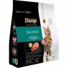 Корм сухой корм для стерилизованных кошек всех пород CHOUPI Extra Premium с Лососем 1,6 кг