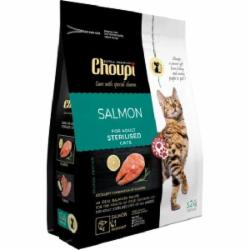 Корм сухой корм для стерилизованных кошек всех пород CHOUPI Extra Premium с Лососем