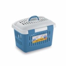 Переноска Stefanplast Midi Gulliver 45х33х33 см голубой