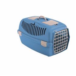 Переноска Stefanplast Gulliver 3 61х40х38 см пластиковая дверь голубой