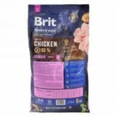 Корм сухой Brit Premium Junior S для щенков мелких пород с курицей 8 кг