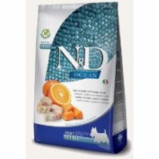 Корм сухой беззерновой Farmina N&D Ocean Grain Free с треской и апельсином 800 г