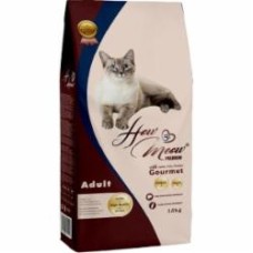 Корм сухой для котов How Meow Adult Gourmet ягненок, курица, рыба 15 кг