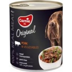 Корм влажный Carnie ORIGINAL Mono Protein со свининой и овощами 800 г