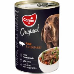 Корм влажный Carnie ORIGINAL Mono Protein со свининой и овощами 400 г