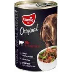 Корм влажный Carnie ORIGINAL Mono Protein с говядиной и овощами 400 г