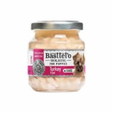 Корм влажный для котят Basttet`o Holistic, кусочки филе индейки в соусе 130 г