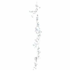 Гирлянда декоративная IB кольцами серебряный 1,2 м (A3-56083)
