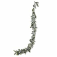 Гирлянда хвойный микс заснеженная 1,8 м (ST15-H102A)