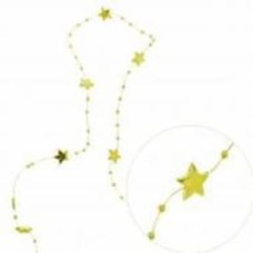 Гирлянда декоративная Шарики-звезды Jumi 5 м, пластик, золото 5 м Гирлянда декоративная Шарики-звезды Jumi 5 м, пластик, золото 5 м