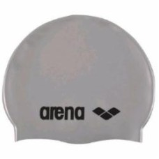 Шапочка для плавания Arena SILICONE JR 91670-20 ASSORTED 0 one size серый