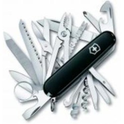 Нож швейцарский Victorinox SwissChamp Black 1.6795.3 (33 инстр)