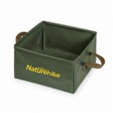 Ведро складное Naturehike ø285 мм 165 мм 13 л Square bucket army green NH19SJ007