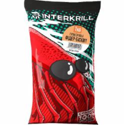 Прикормка INTERKRILL Feeder - Bisquit 1000 г бисквит