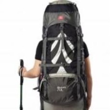 Рюкзак Naturehike туристический NH70B070-B, черно-серый 75 л black