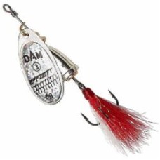 Блесна-вертушка DAM Effzett Executor 3 г с бородкой reflex silver