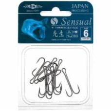Крючок двойной Mikado Sensual Double Hook (black nickel) №1 8 шт.