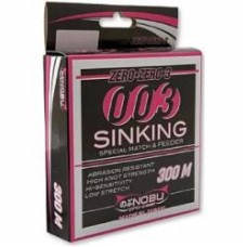 Леска Lineaeffe NOBU Pro-Cast 003 Sinking 300м 0,16мм 3,2кг (черная/тонучая) Japan