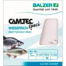 Крючок с поводком Balzer Camtec лещ,плотва №12 10 шт.