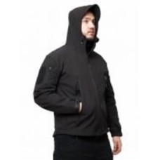 Куртка мужская демисезонная ESDY тактическая Softshell Shark Skin JA-01 р.L черная