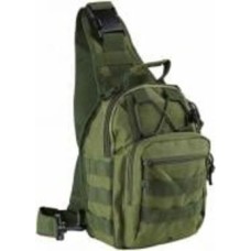 Сумка ESDY olive 7 л тактическая плечевая EDC