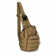 Сумка ESDY coyote tan 7 л тактическая плечевая EDC