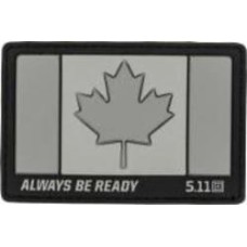 Нашивка 5.11 Tactical Canada Flag Patch Charcoal