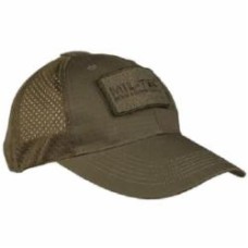 Кепка Mil-Tec с сетчатой вставкой Mil-Tec 12317601 One Size оливковый