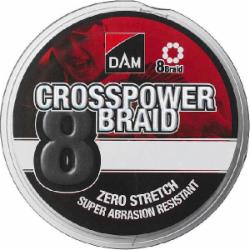 Шнур DAM 150м 0,15мм 9кг Crosspower 8-Braid
