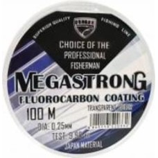 Леска Condor 100м 0,2мм 7,2кг с флюорокарбоновым покрытием Megastrong Flurocarbon Coating
