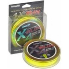 Шнур Fishing ROI X-Run 4PE lemon yellow 150м 0,128мм 4,54кг
