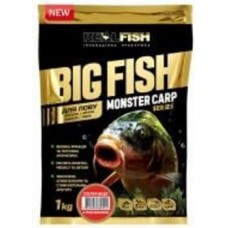 Прикормка RealFish 1000 г клубника/ сливки