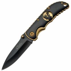 Нож складной Elk Ridge Golden Wildlife Series - Deer 28192